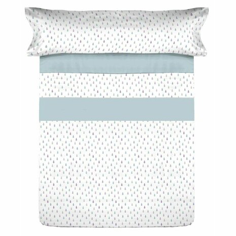 Beddengoedset Tejidos Reina Blauw Bed van 105 1