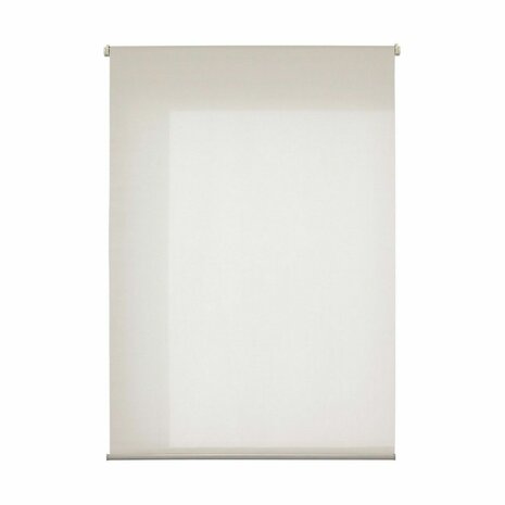 Rolgordijn 120 x 180 cm Polyester Crème Plastic (6 Stuks) 3