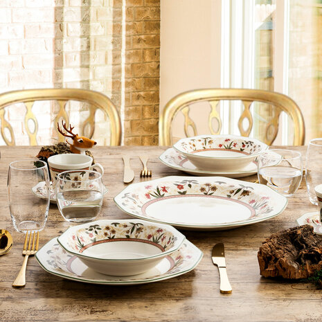 Serviesset Queen´s By Churchill Assam Multicolour Keramisch 12 Onderdelen 3