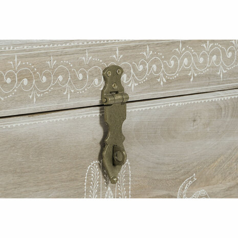 Koffer DKD Home Decor Mangohout Hout MDF 78 x 43 x 45 cm 6