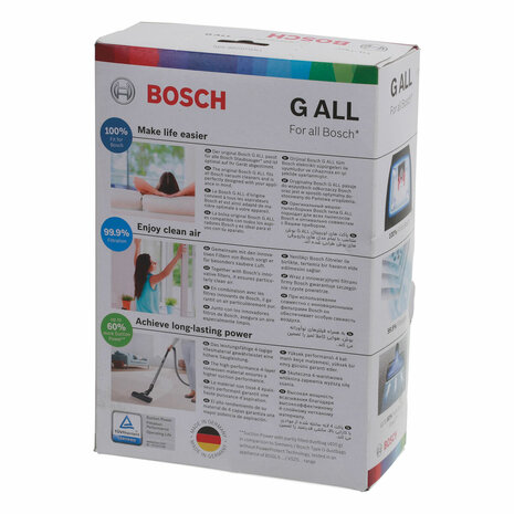 Stofzuigerzak BOSCH BBZ41FGALL (4 Stuks) 5