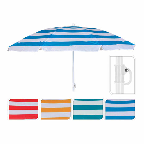 Parasol Strand Ø 145 cm 180 cm Mediterrane 1