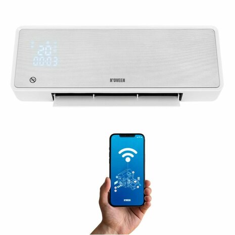 Keramische Splitverwarming voor tegen de Muur N&apos;oveen HC3299                          Wit 2000 W 1
