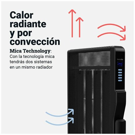 Verwarming Universal Blue 4020B UCRM9004 Zwart 2000 W 3