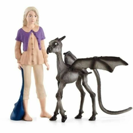Actiefiguur Schleich Luna Lovegood & Baby Thestral Modern 1