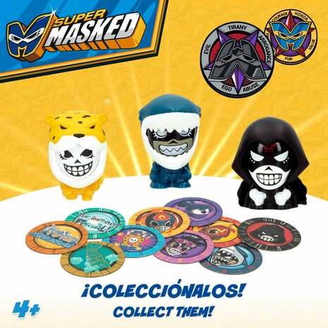 Actiefiguur Eolo Super Masked 3 x 4,5 x 3,5 cm (12 Stuks) 2