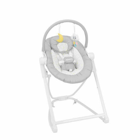 Baby wipstoel Badabulle Compact&apos;up High Grijs 1