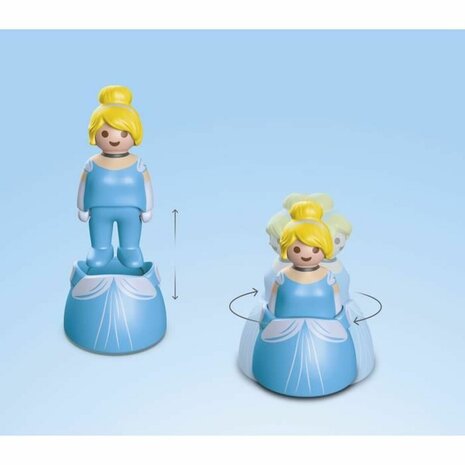 Playset Playmobil 71457 - Junior&Disney Cinderella 25 Onderdelen 6