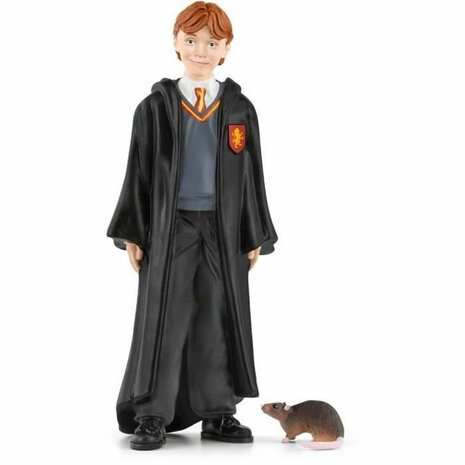 Actiefiguur Schleich Ron Weasley & Scabbers Modern 1