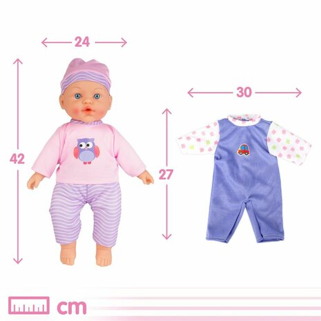 Babypop Colorbaby 2 Stuks 24 x 42 x 11 cm 7