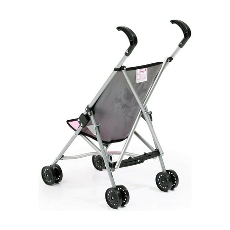 Poppenwagen Reig Paraplu Grijs Fee 2
