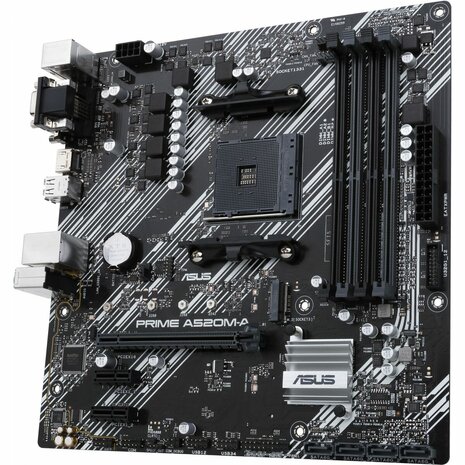 Moederbord Asus 90MB17H0-M0EAYC AMD AM4 AMD A520 AMD 4
