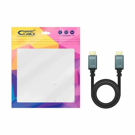 HDMI-Kabel NANOCABLE 10.15.8005 Zwart 5 m 4