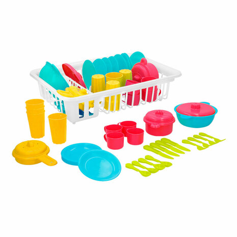 Kinderservies Colorbaby Speelgoed Uitwringbaar 35 Onderdelen (15 Stuks) 2