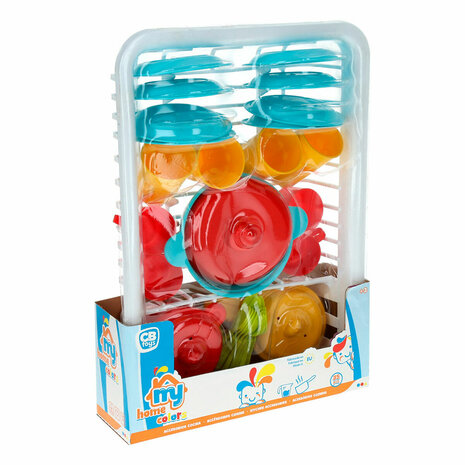 Kinderservies Colorbaby Speelgoed Uitwringbaar 35 Onderdelen (15 Stuks) 4