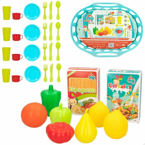 Speelgoedeten Colorbaby Huishouden en kookgerei 34 Onderdelen 33 Onderdelen (16 Stuks) 2