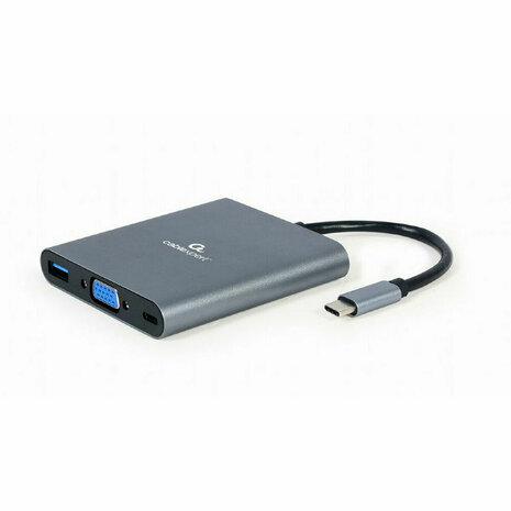 USB-HUB GEMBIRD A-CM-COMBO6-01 Grijs 2