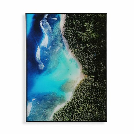 Schilderij Versa Kristal Hout MDF (60 x 2 x 80 cm) 1