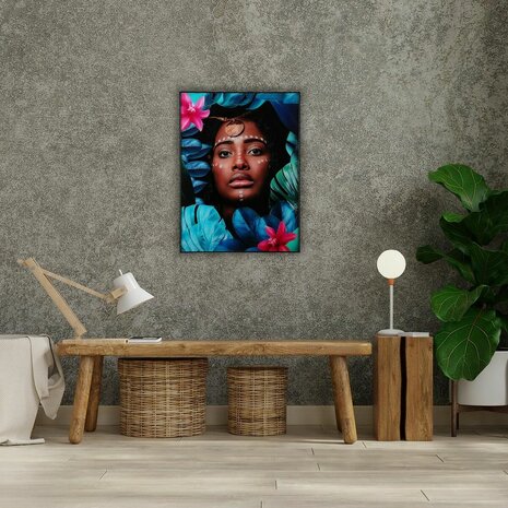 Schilderij Versa Kristal Hout MDF (60 x 2 x 80 cm) 2
