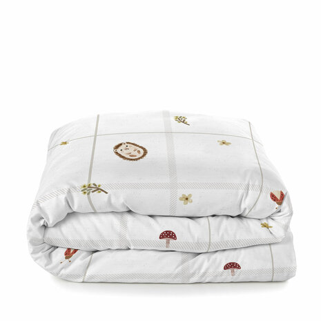 Dekbedovertrek set HappyFriday Mini Woods animals Multicolour Wieg voor baby&apos;s 2 Onderdelen 4