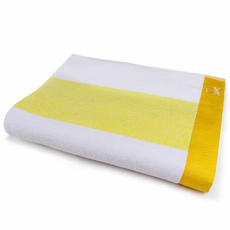 Strandhanddoek Benetton BE041 Geel 160 x 90 cm (90 x 160 cm) 3