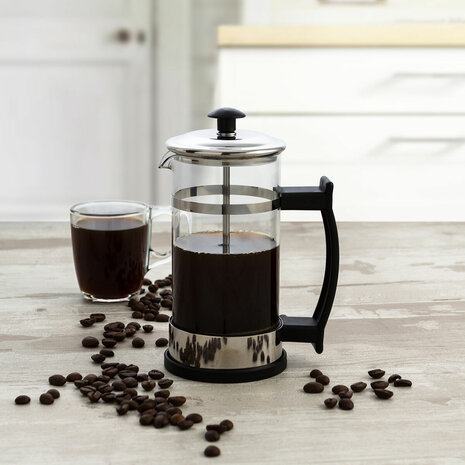 Cafetière Quid Serenia Transparant Glas Roestvrij staal 350 ml (6 Stuks) 8