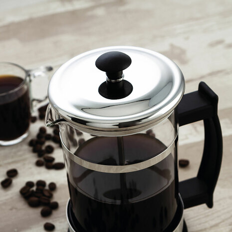 Cafetière Quid Serenia Transparant Glas Roestvrij staal 600 ml (6 Stuks) 4