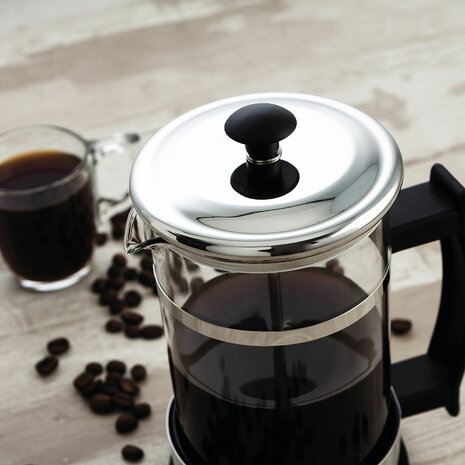 Cafetière Quid Serenia Transparant Glas Roestvrij staal 600 ml (6 Stuks) 5
