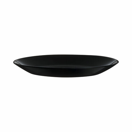Dessertbord Luminarc Zelie Negro Zwart Glas Ø 18 cm (12 Stuks) 6