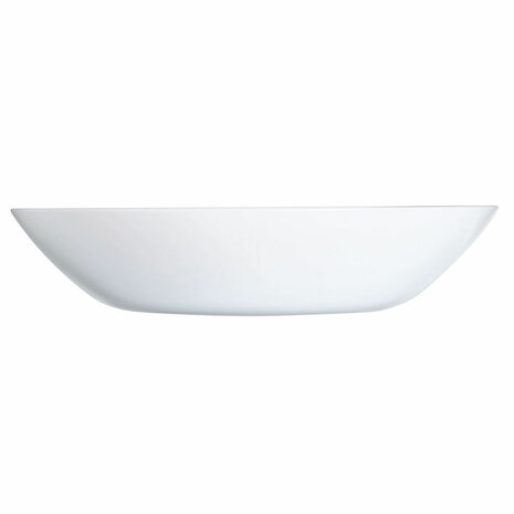 Diep bord Luminarc Zelie Wit Glas Ø 20 cm (12 Stuks) 7