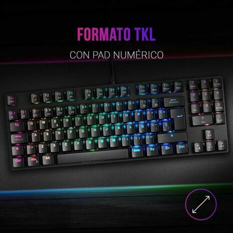 Gaming Keyboard Mars Gaming MKREVO PRO LED RGB 2