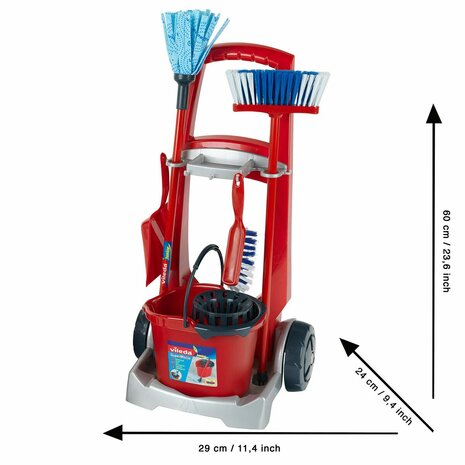 Reinig & Opberg Kit Klein Vileda Speelgoed 3