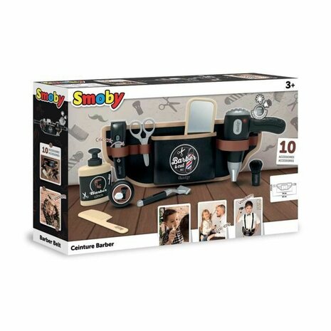 Kinder Make-up Set Smoby BARBER & CUT BELT Zwart 7