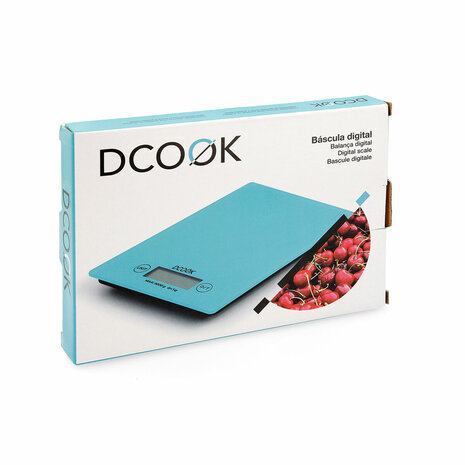 Keukenweegschaal Dcook Gallery Turkoois (24 Stuks) 3