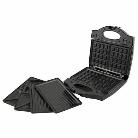 Tosti-ijzer Esperanza EKT006K Zwart 700 W 3