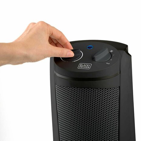 Elektrische Keramische Kachel Black & Decker BXSH2002E Zwart 2000 W 3