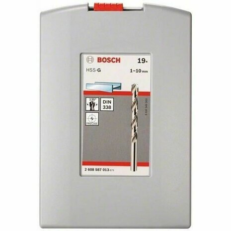 Borenset BOSCH Probox Staal Hoge snelheid 1-10 mm 19 Onderdelen 1