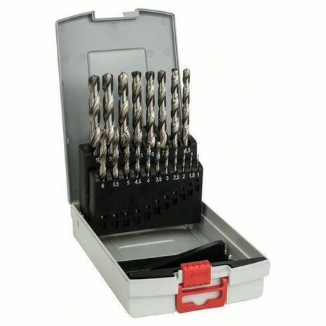Borenset BOSCH Probox Staal Hoge snelheid 1-10 mm 19 Onderdelen 2