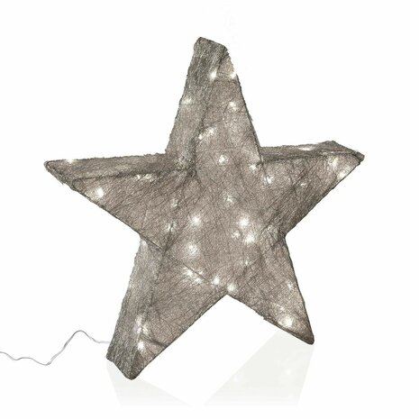 Kerstversiering Versa Zilverkleurig 8 x 50 x 50 cm 2
