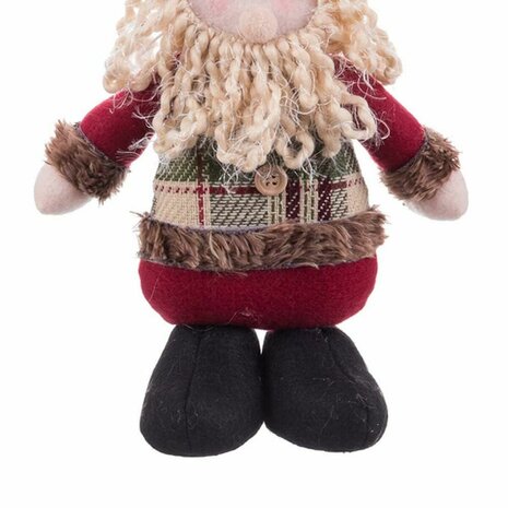Kerstversiering Multicolour Metaal Weefsel 25 cm 4