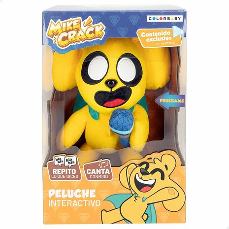 Knuffel met Geluid Mikecrack Geel 29 cm 1