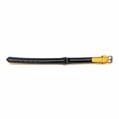 Hondenhalsband Gloria Gestoffeerd Geel (50 cm) (50 x 2,5 cm) 2