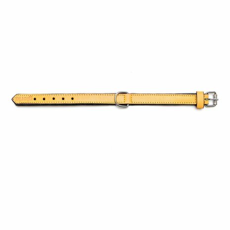 Hondenhalsband Gloria Gestoffeerd Geel (50 cm) (50 x 2,5 cm) 5