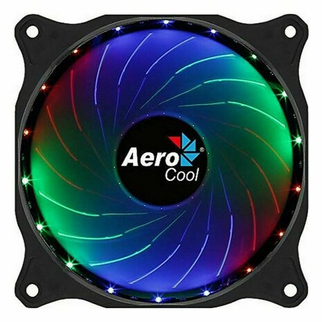 Case fan Aerocool Cosmo 12 Ø 12 cm 1000 rpm RGB LED Ø 12 cm (1 Stuks) 1