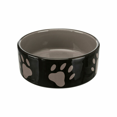 Voerbak voor honden Trixie Bruin Crème Ø 12 cm 300 ml 1