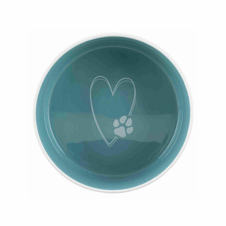 Voerbak voor honden Trixie Pet&apos;s Home Blauw Crème Ø 12 cm 300 ml 5