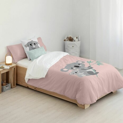Dekbedovertrek Kids&Cotton Kuno Roze 155 x 220 cm 2