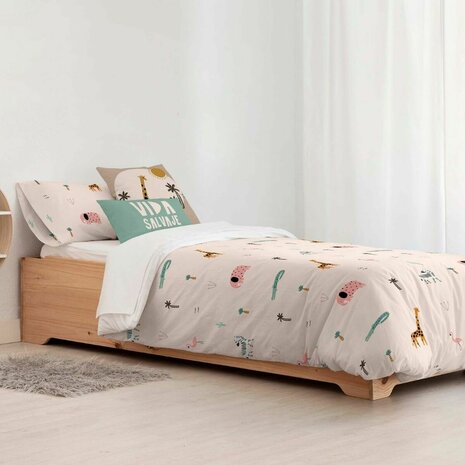 Dekbedovertrek Kids&Cotton Mael Small Roze 155 x 220 cm 3