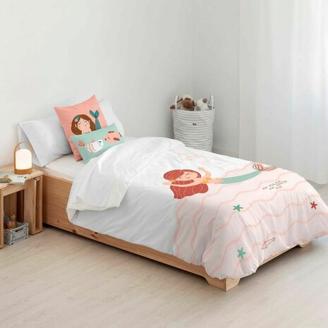 Dekbedovertrek set Kids&Cotton Mosi Big Roze 155 x 220 cm 2