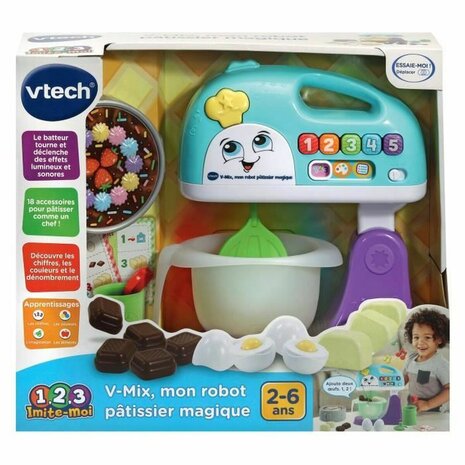 Speelgoed mixer Vtech V-Mix, mon robot pâtissier magique 1